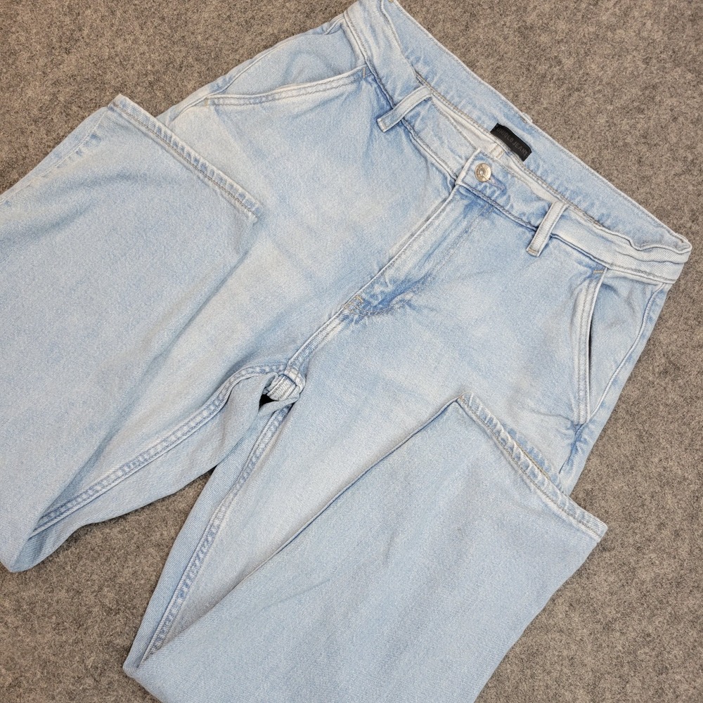 Uniqlo Jeans Womens 27/30 Blue‎ Denim Boho Streetwear Grunge Festival Americana